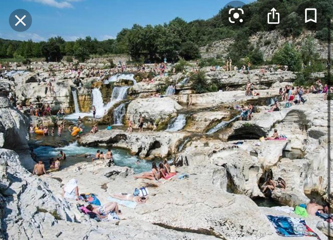 Gite Les Oliviers 10 Pers Piscine Au Calme 4 Etoiles Saint-Laurent-la-Vernède Exterior photo